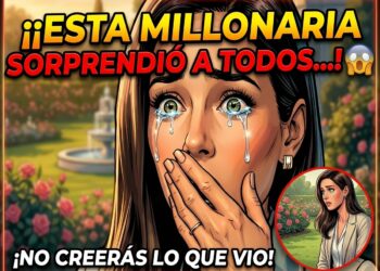 Esta mujer millonaria sorprendió a todos…