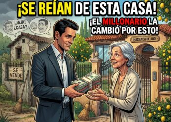 Las vecinas se burlaron de su casa vieja — un billonario la compró y la transformó